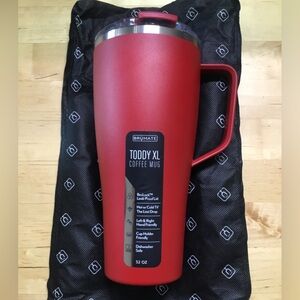 NIB Brumate Toddy XL 32oz Ruby Red Coffee Mug/Tumbler